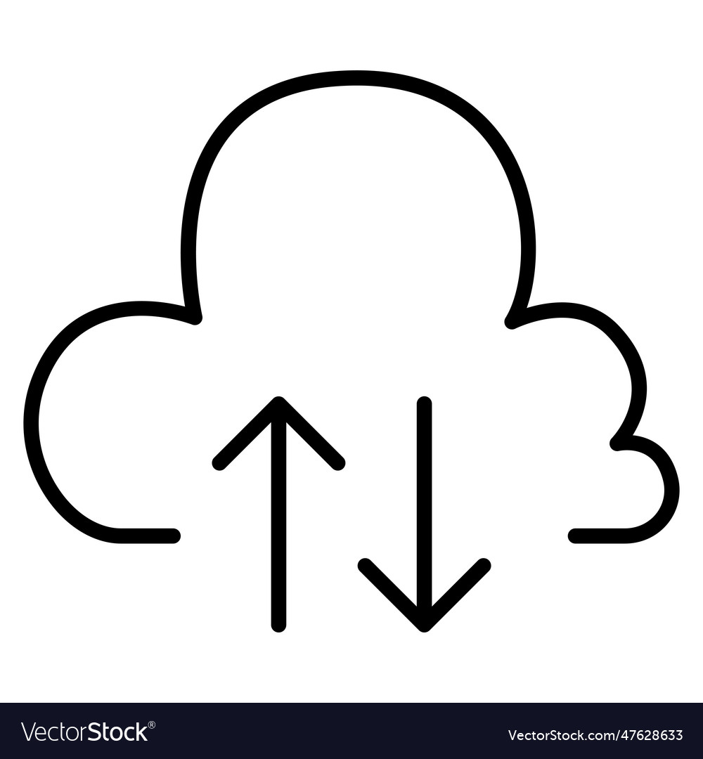 Cloud computing icon