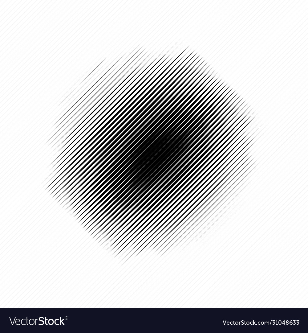 Diagonal Lines with Circular Distortion