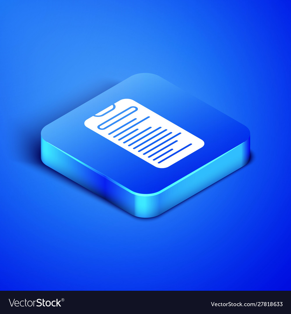 Isometric computer api interface icon isolated vector image Isometric computer api interface icon isolated