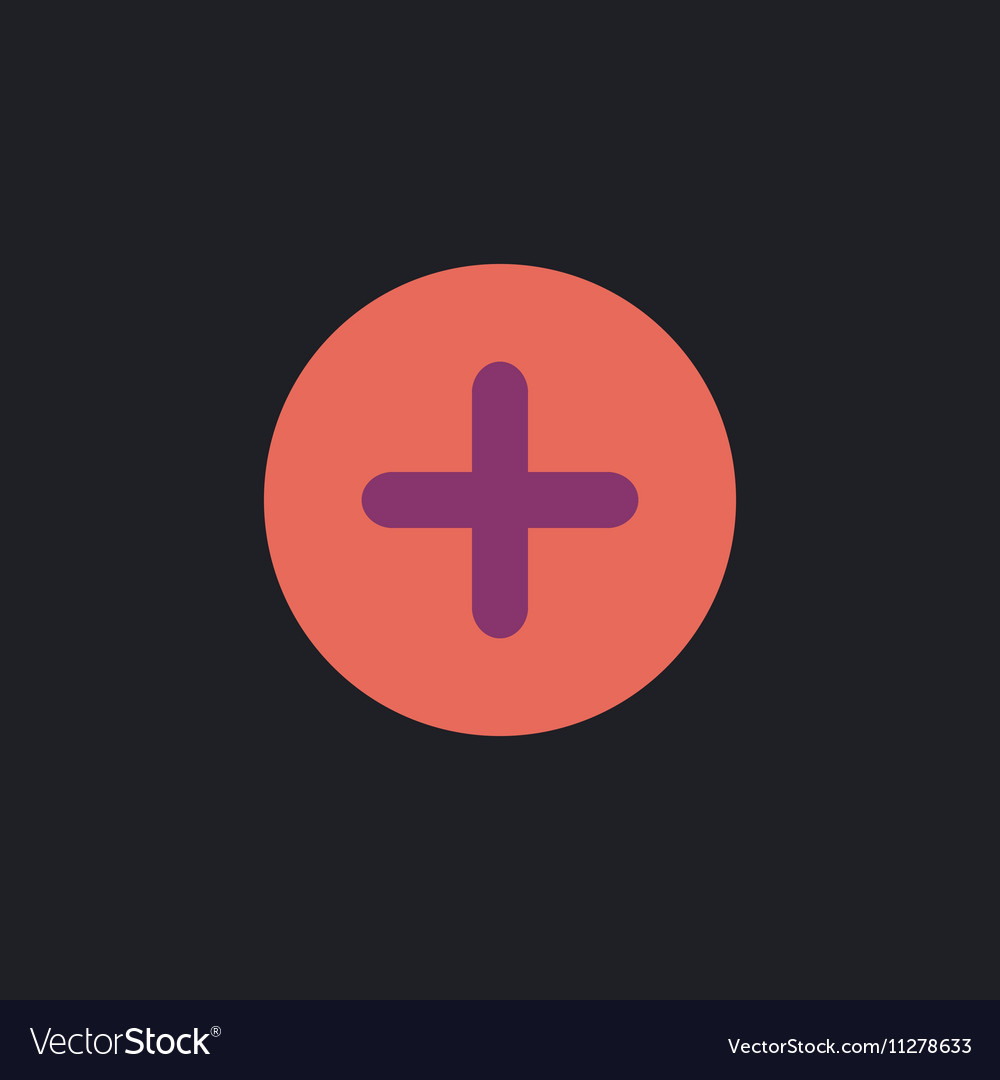 Plus computer symbol