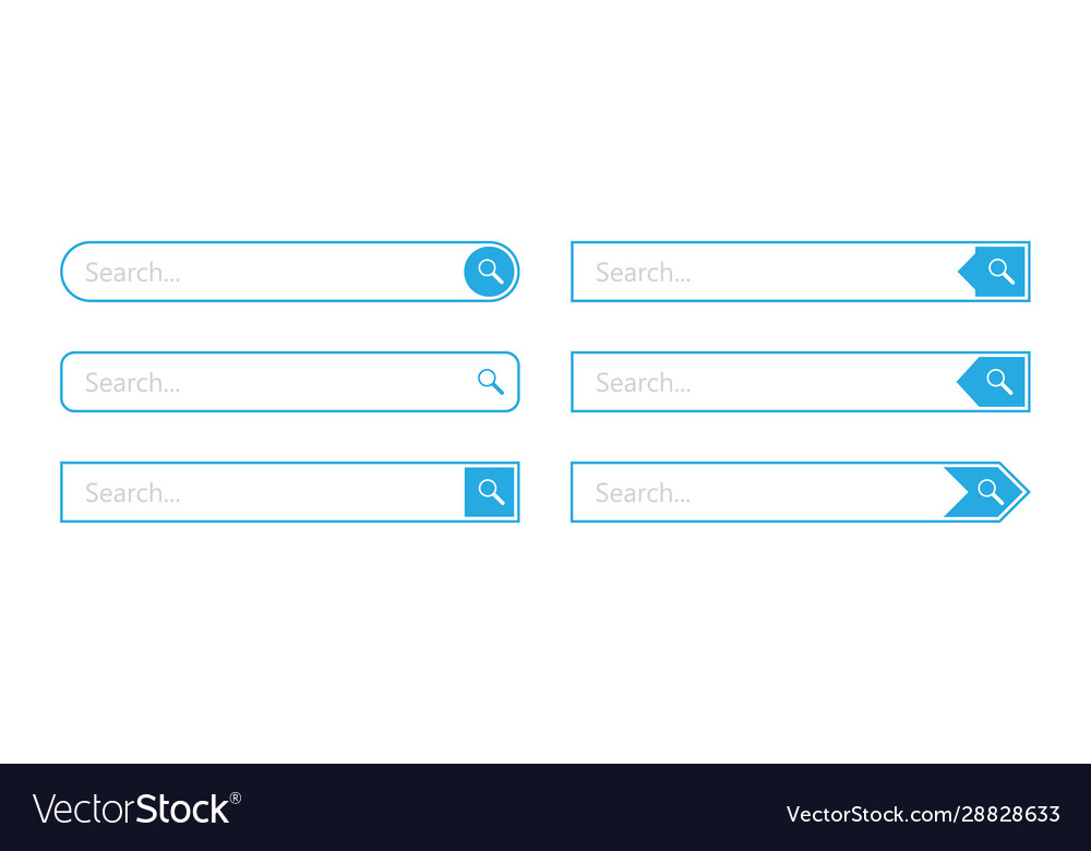 Search bar - element web design