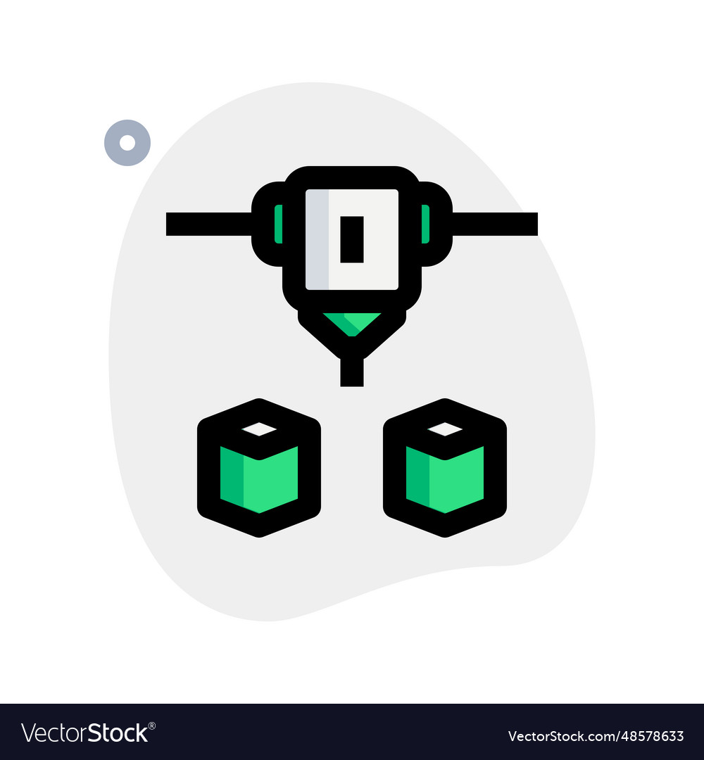 Three-dimensional objects build with advance