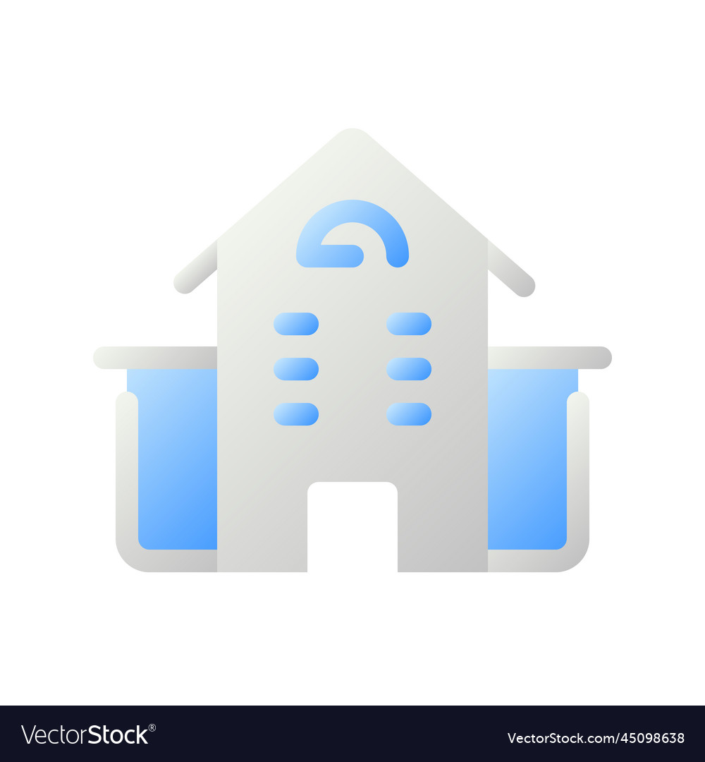 Apartments location flat gradient two-color ui