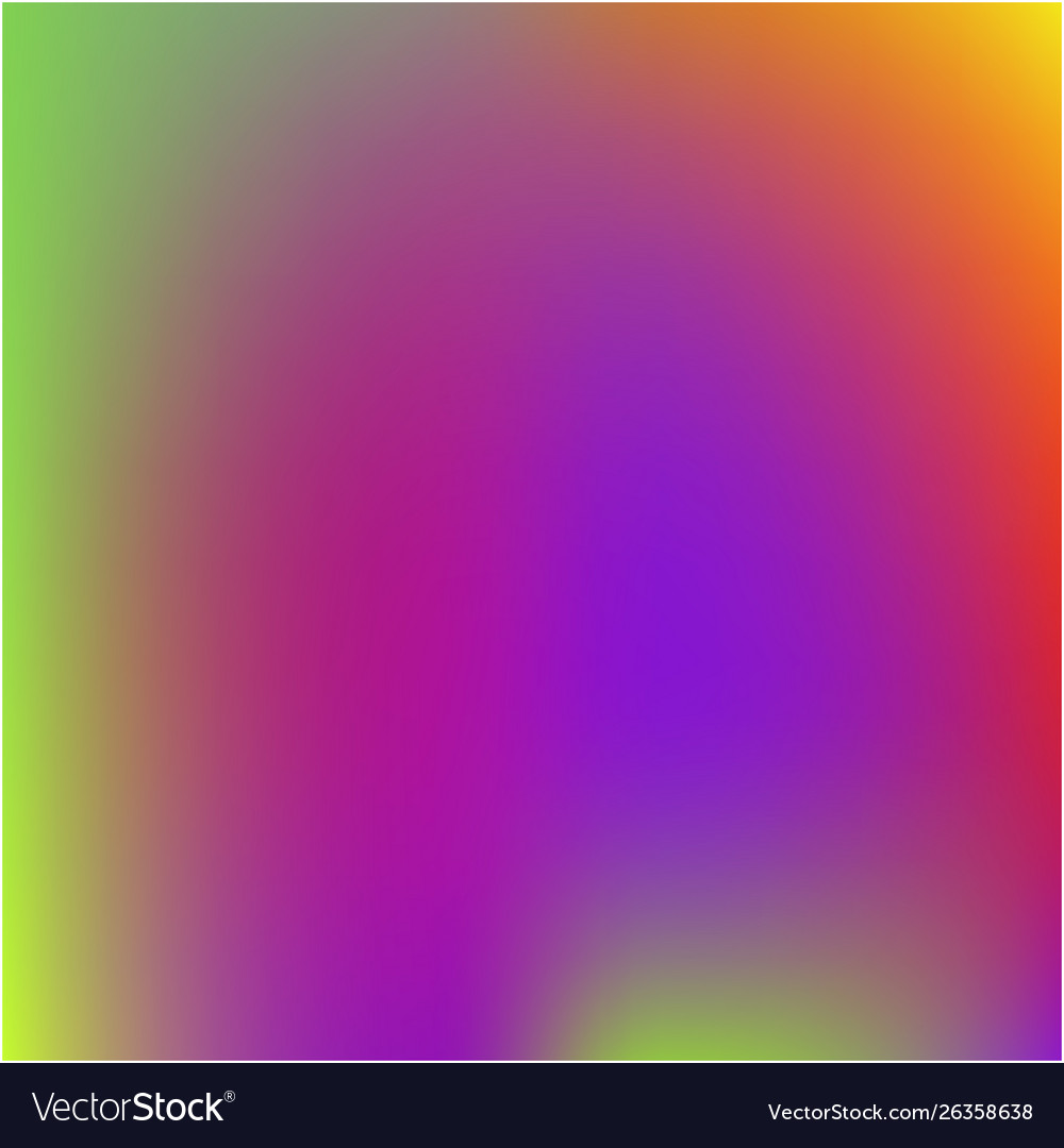Gradient mesh painted in different colors