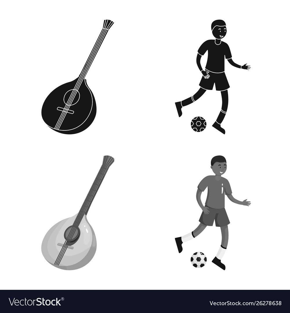 Isolated object and historic icon collection
