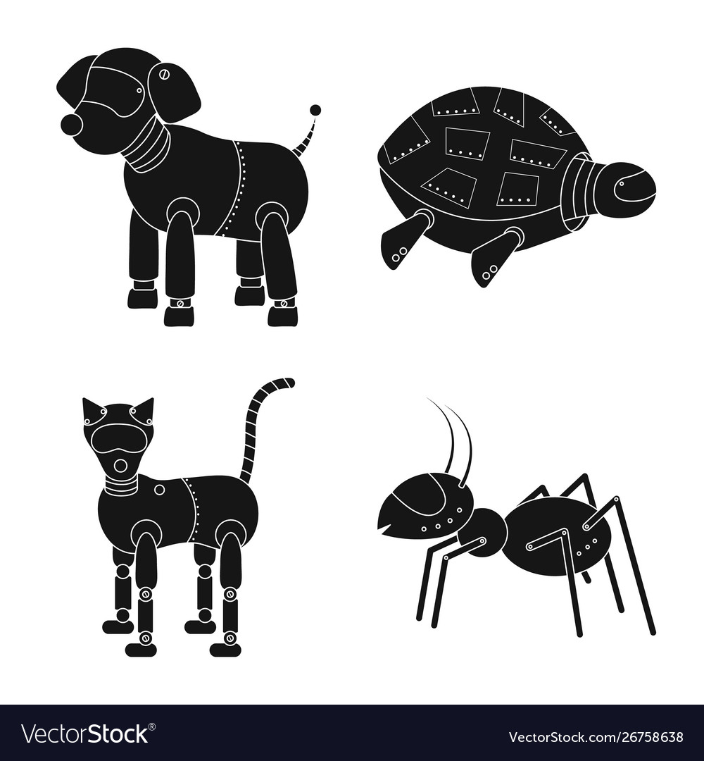 Isolated object toy and icon set vector image Isolated object toy and icon set