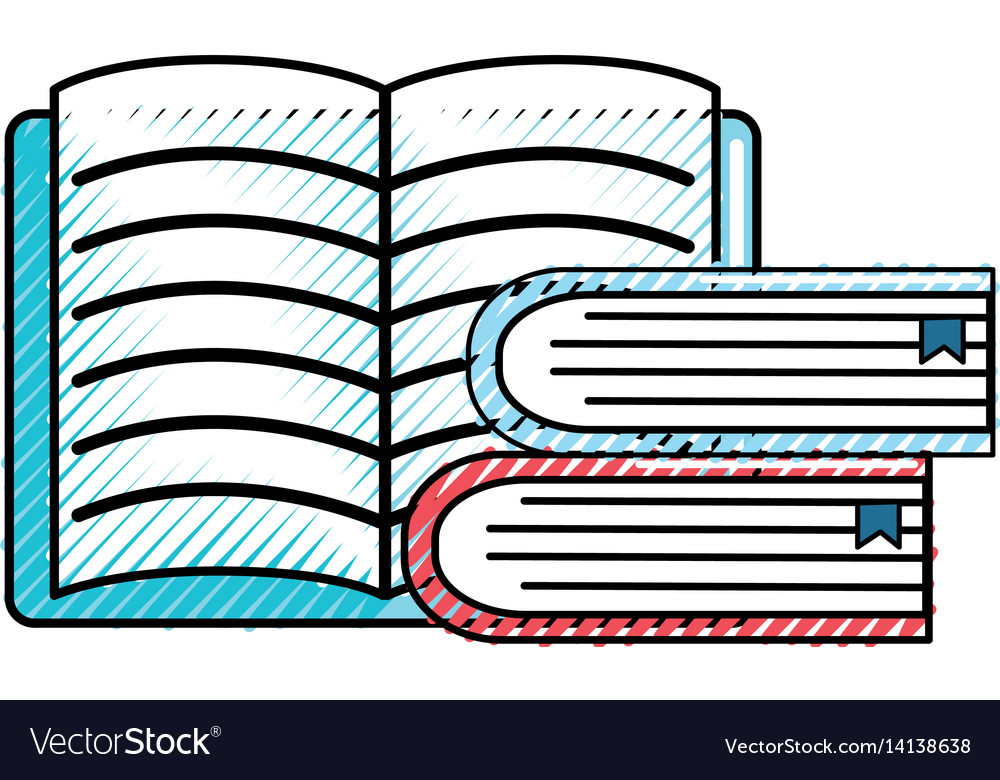 Notebook open with books tool