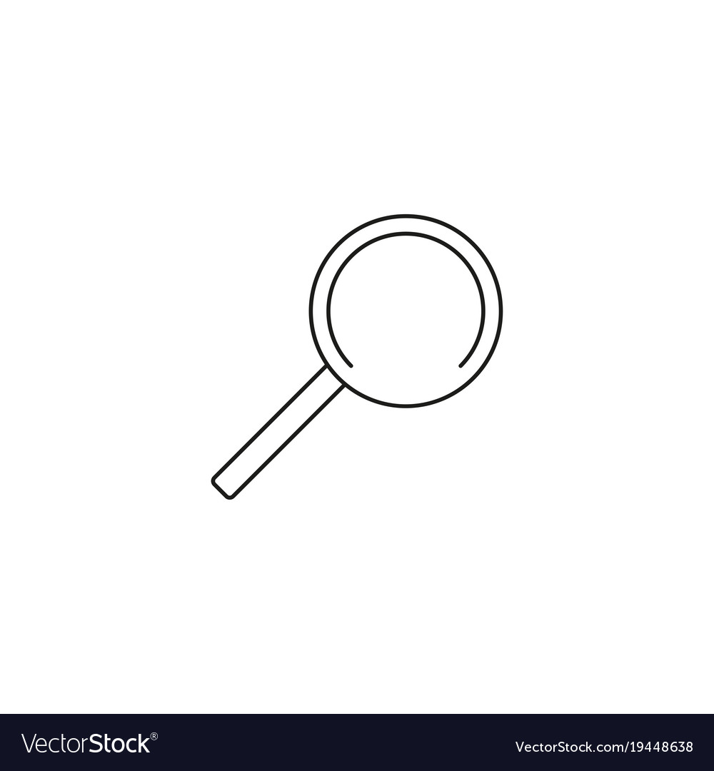 Search linear icon