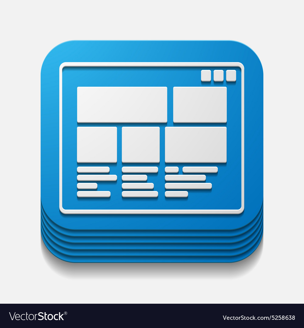 Square button interface