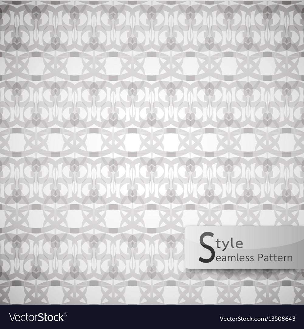 Abstract seamless pattern damask lattice bow