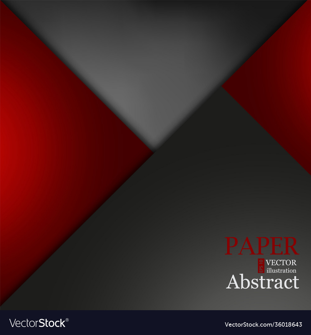Red triangle background geometric overlap