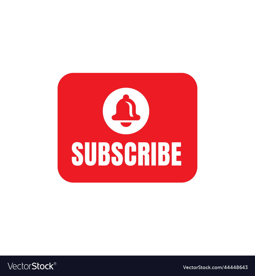 Subscribe icon design video channel watermark