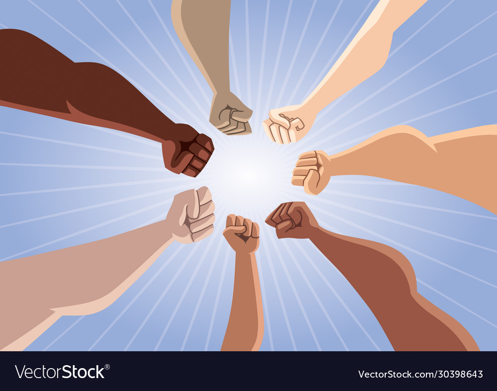 Unity people Royalty Free Vector Image - VectorStock