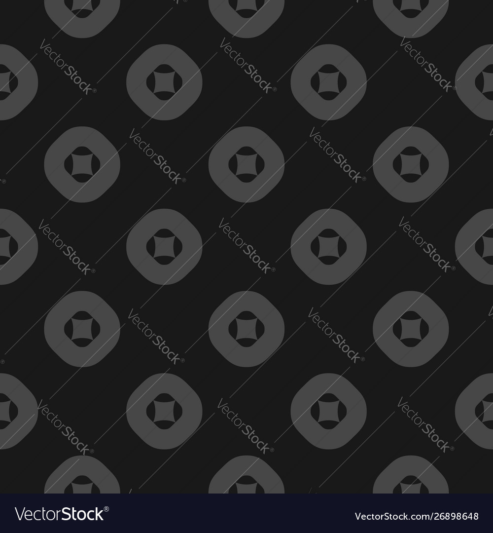 Geometric seamless pattern with circles vector image Geometric seamless pattern with circles