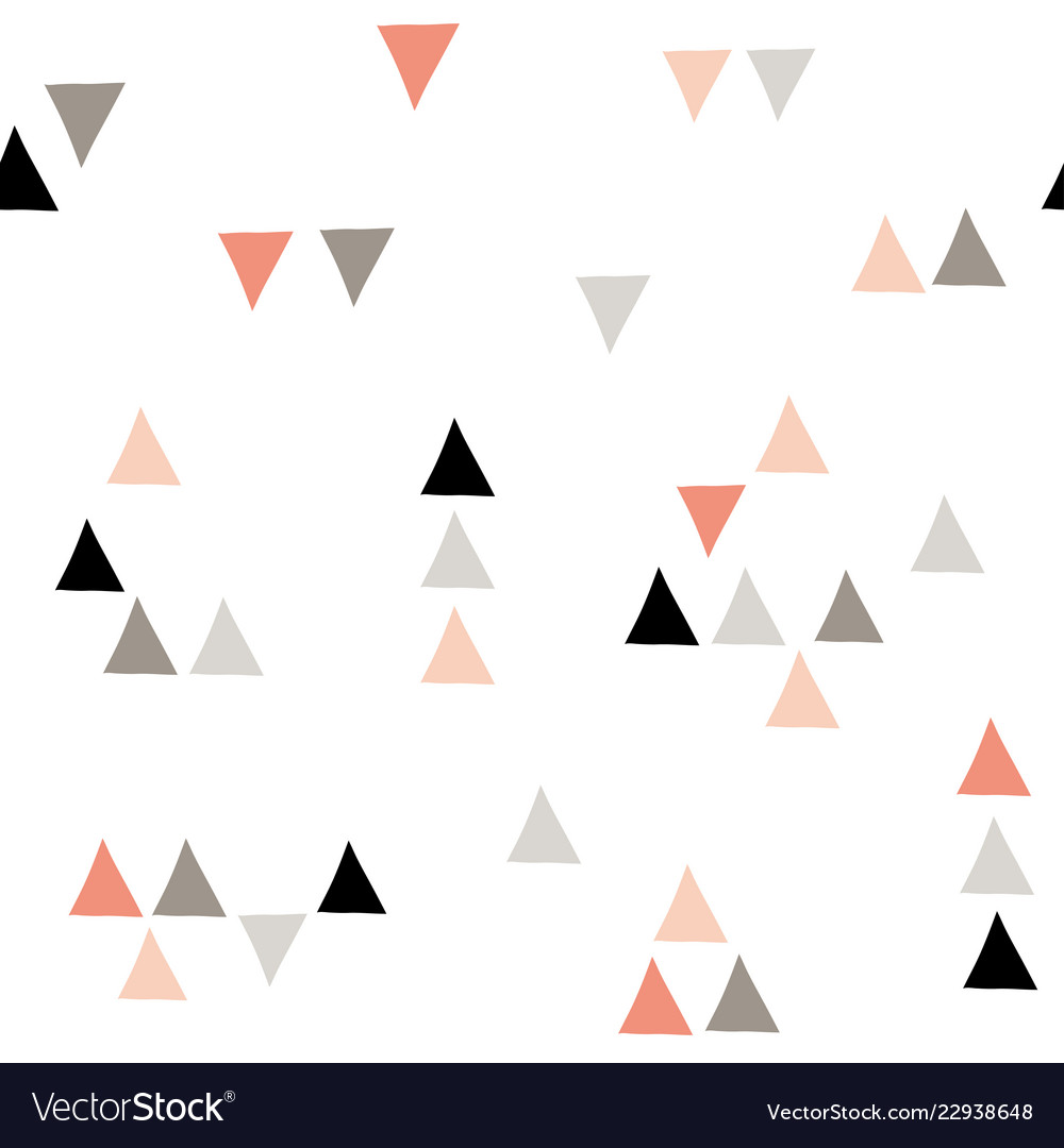 Geometric Triangle Pattern