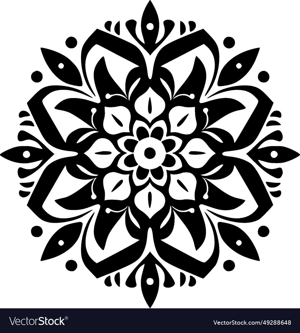 Mandala - high quality logo ideal for t-shirt