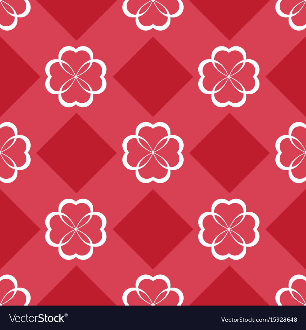 Seamless pattern with heart