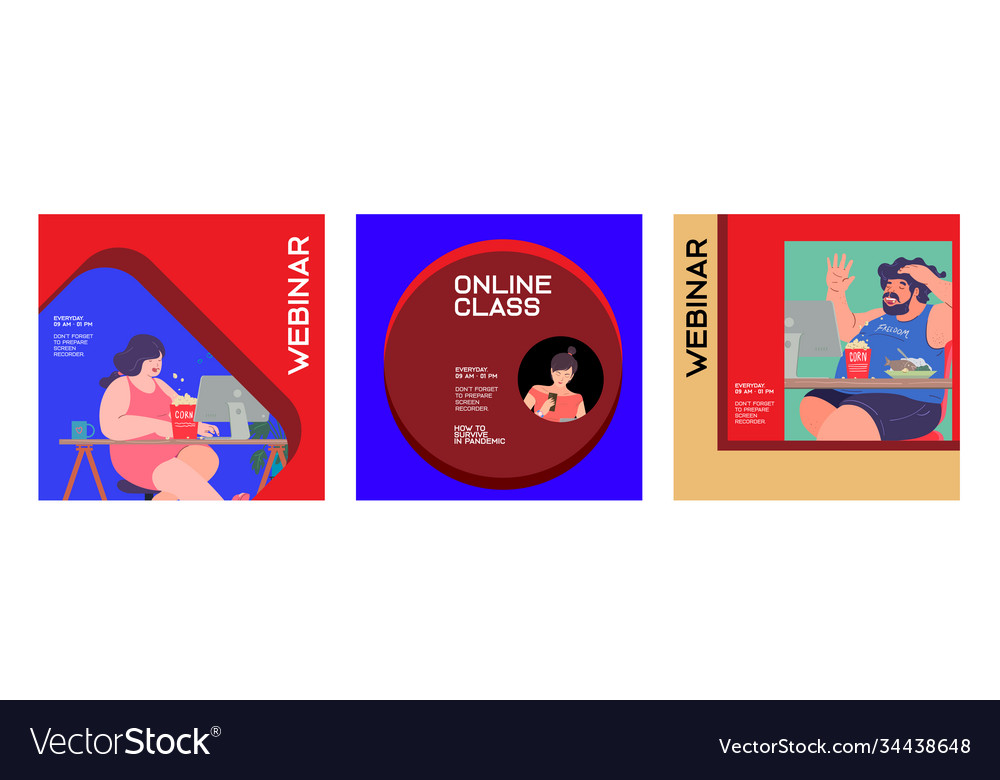 Seminar web design layout online class