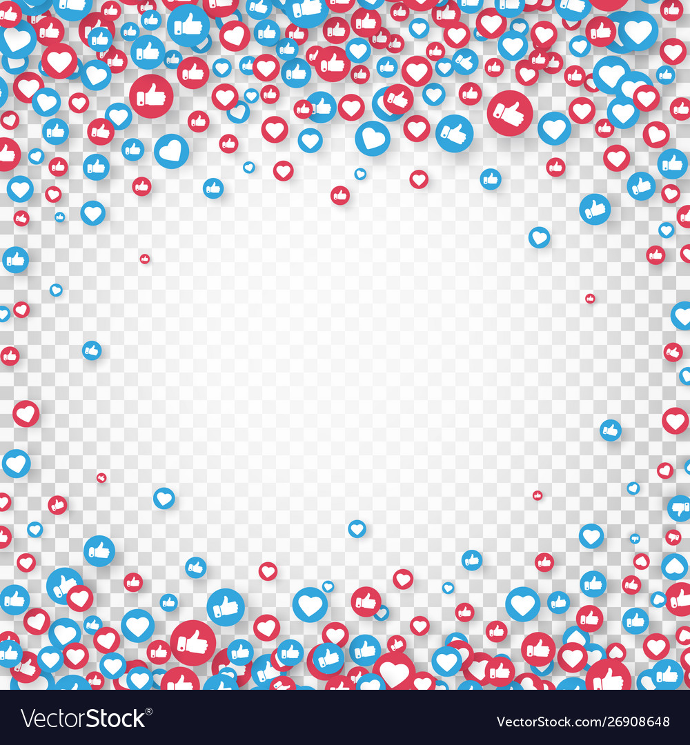 Social media concept followers celebration banner Vector Image