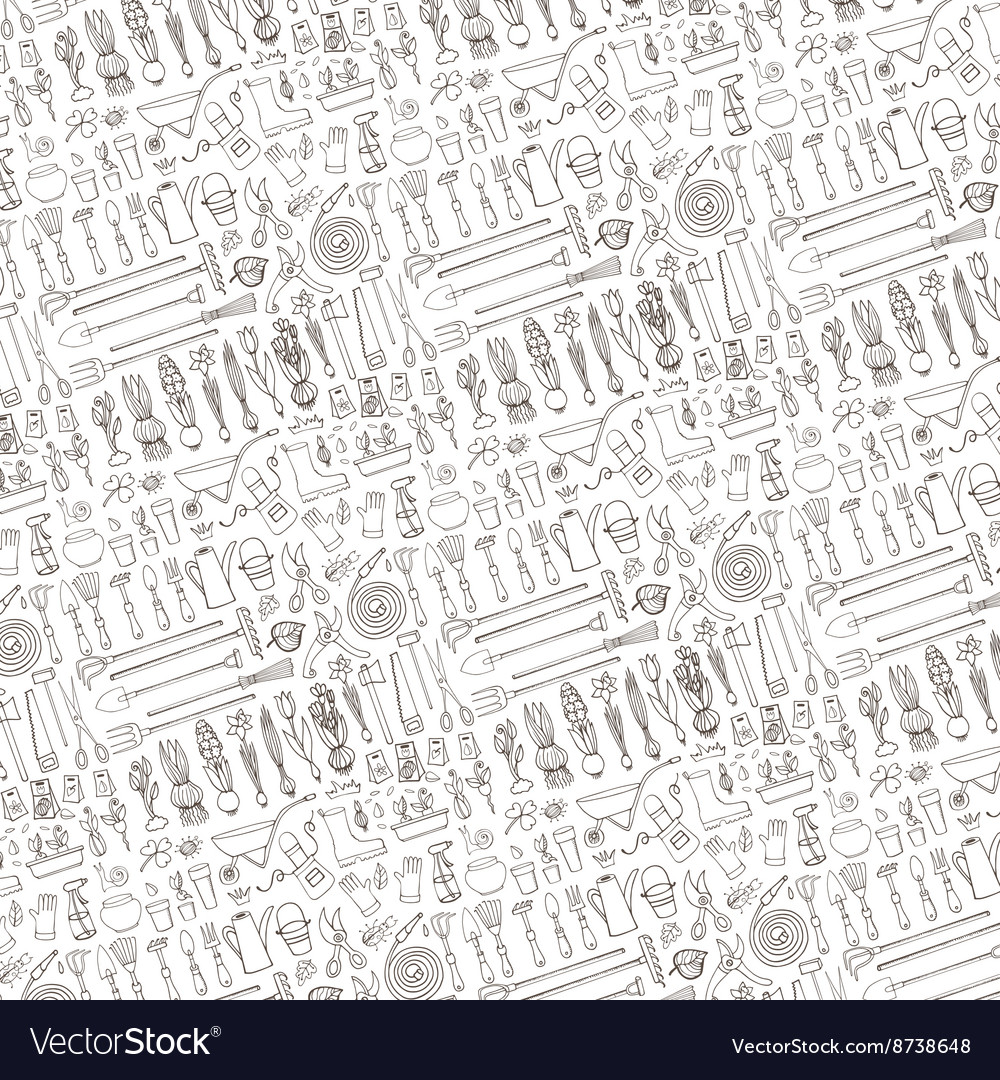 Spring Garden Pattern