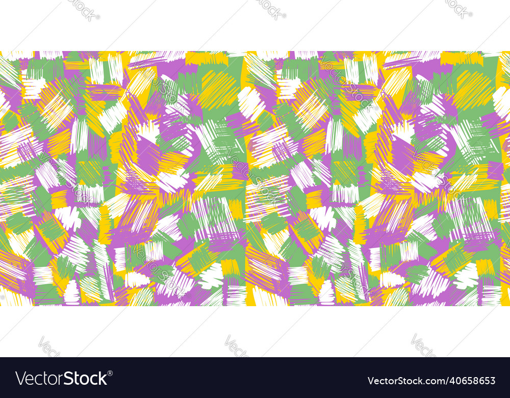 Abstract scribbles seamless pattern creative vector image Abstract scribbles seamless pattern creative
