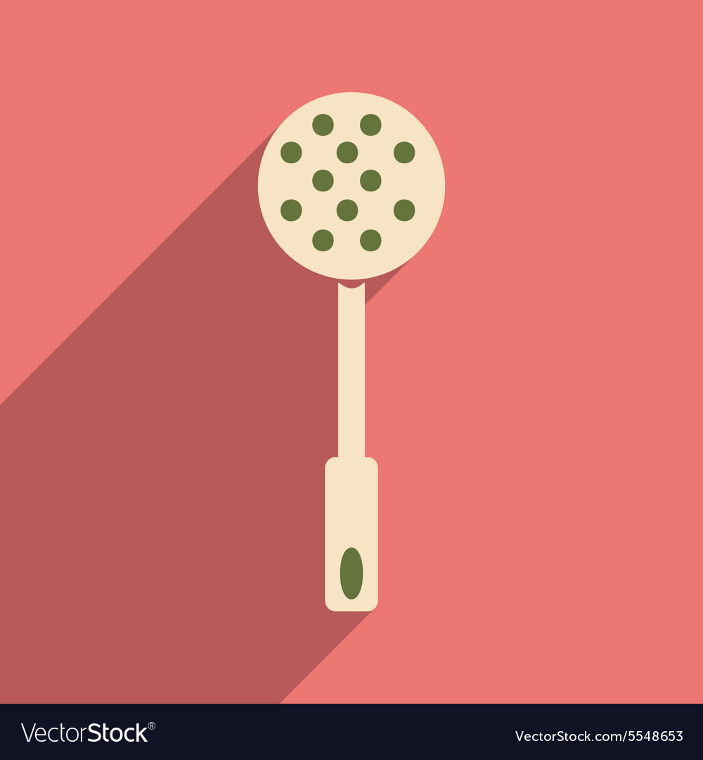 Flat with shadow icon and mobile application