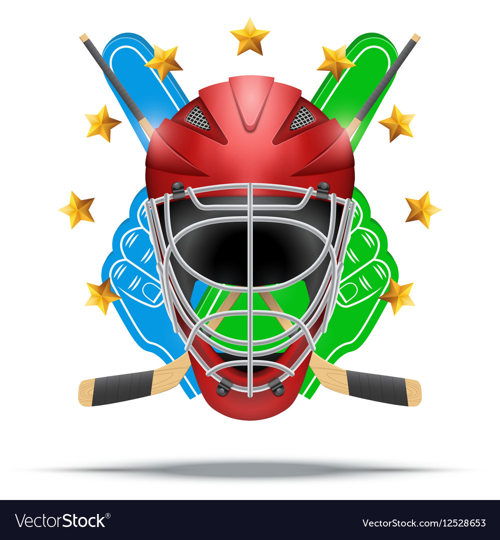 Ice hockey symbol design elements