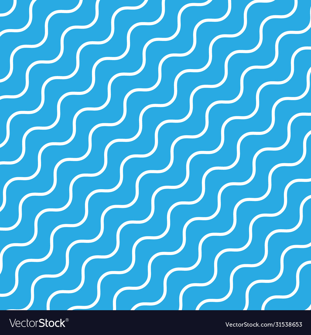 Pattern with waves