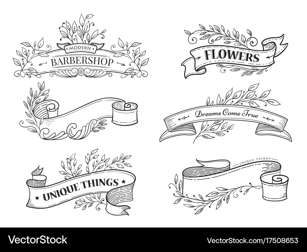 Ribbon Royalty Free Vector Image - VectorStock