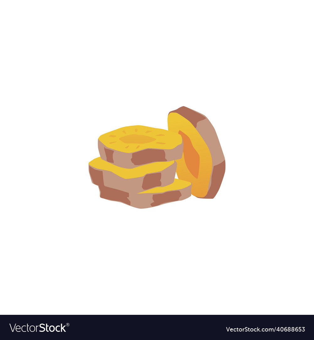 Turmeric root sliced to round orange pieces vector image Turmeric root sliced to round orange pieces