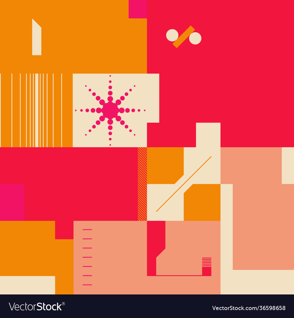 Abstract pattern design elements vector image Abstract pattern design elements