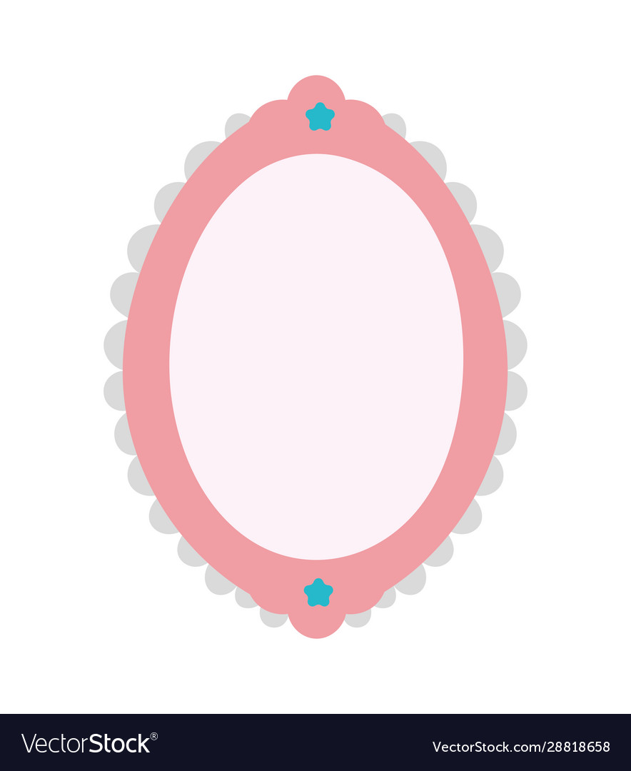 Cute mirror decoration bright accessory icon