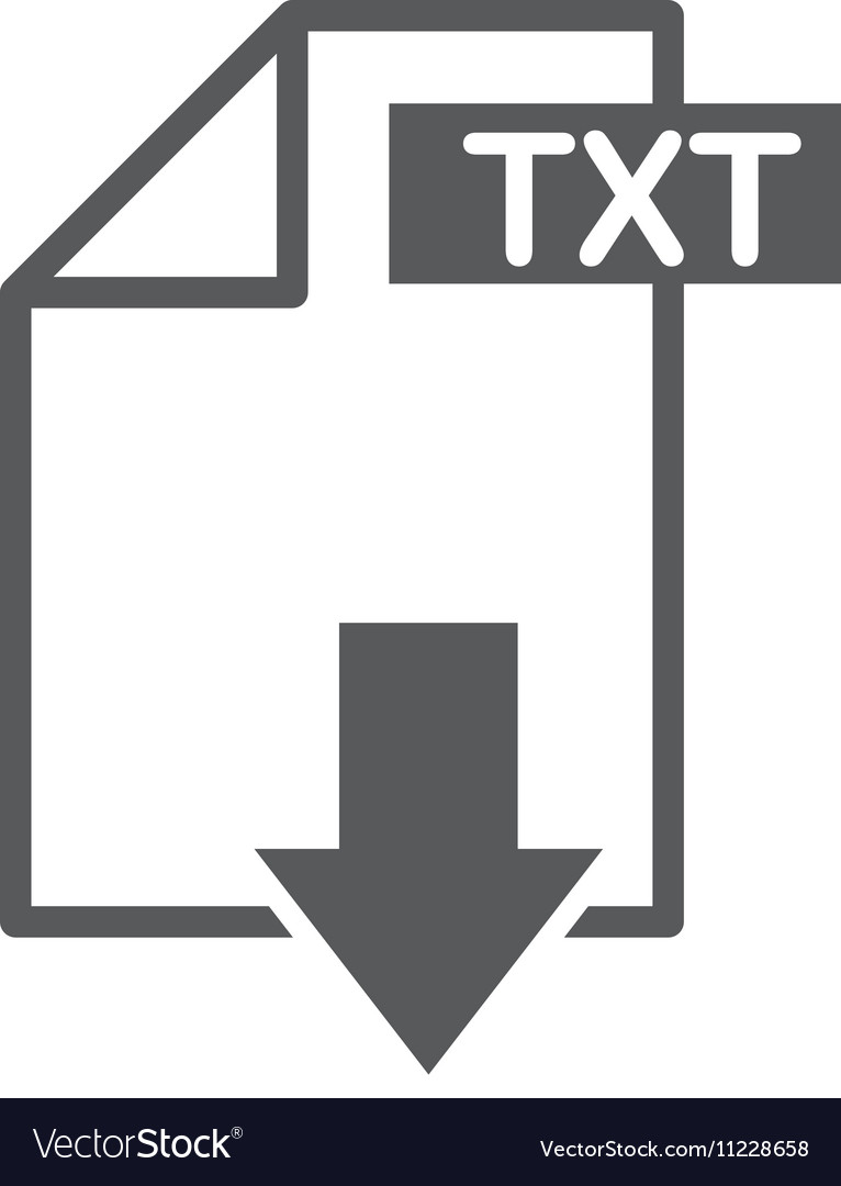 Document file format with arrow download isolated