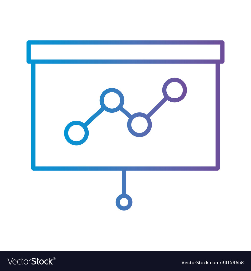 Document with lupe gradient style icon