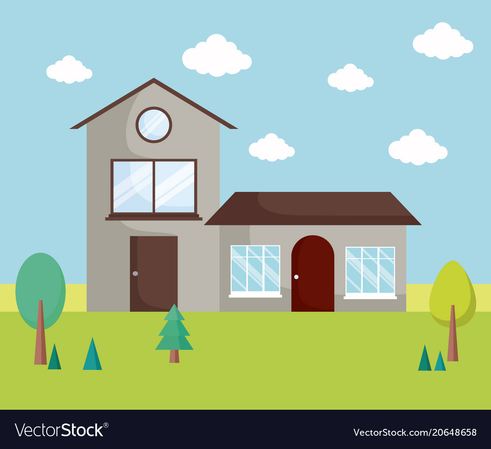 House icon image Royalty Free Vector Image - VectorStock