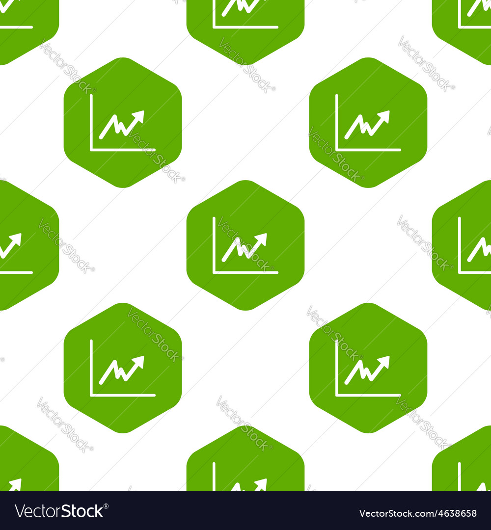 Rising graphic pattern Royalty Free Vector Image