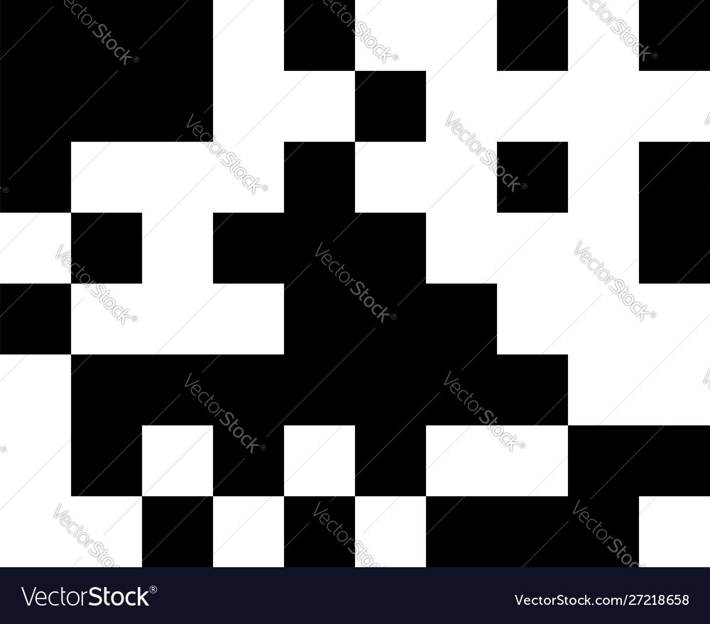 Squares pixelated block pixels random mosaic vector image Squares pixelated block pixels random mosaic