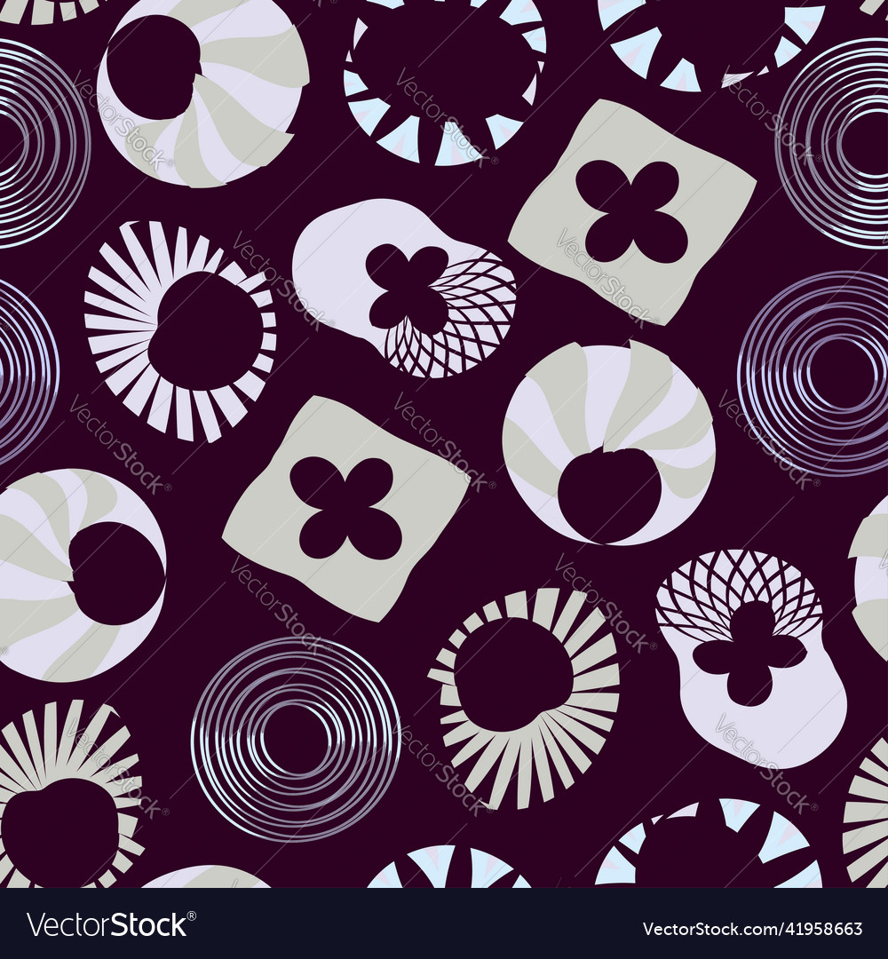 Abstract seamless geometric pattern for design