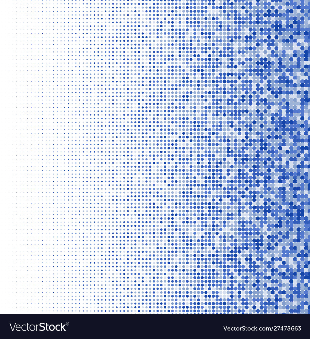 Blue mosaic background