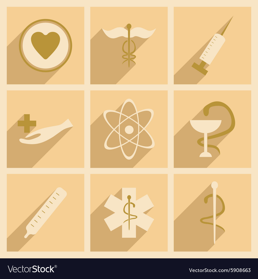 Flat with shadow concept and mobile application