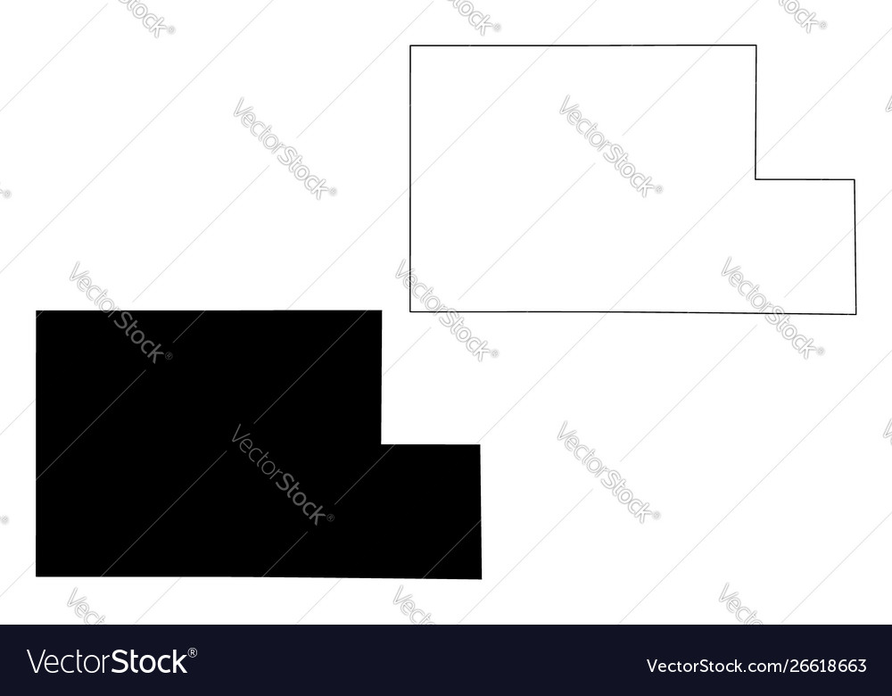 Kimble county texas counties in texas united Vector Image