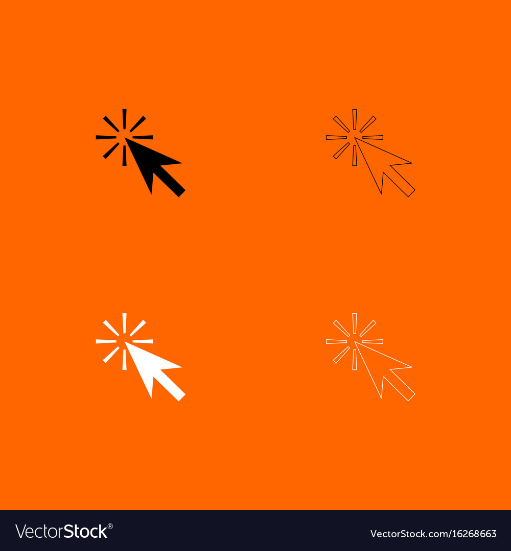Mouse Click Icon Set