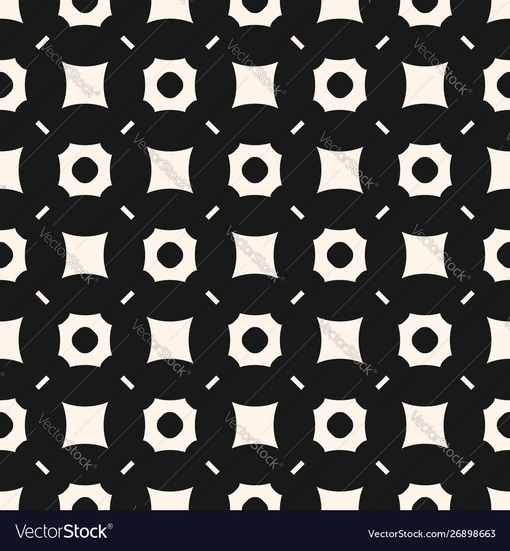 Simple geometric abstract seamless pattern vector image Simple geometric abstract seamless pattern