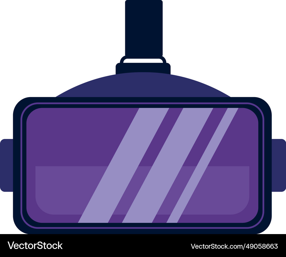 Vr technology gadget Royalty Free Vector Image