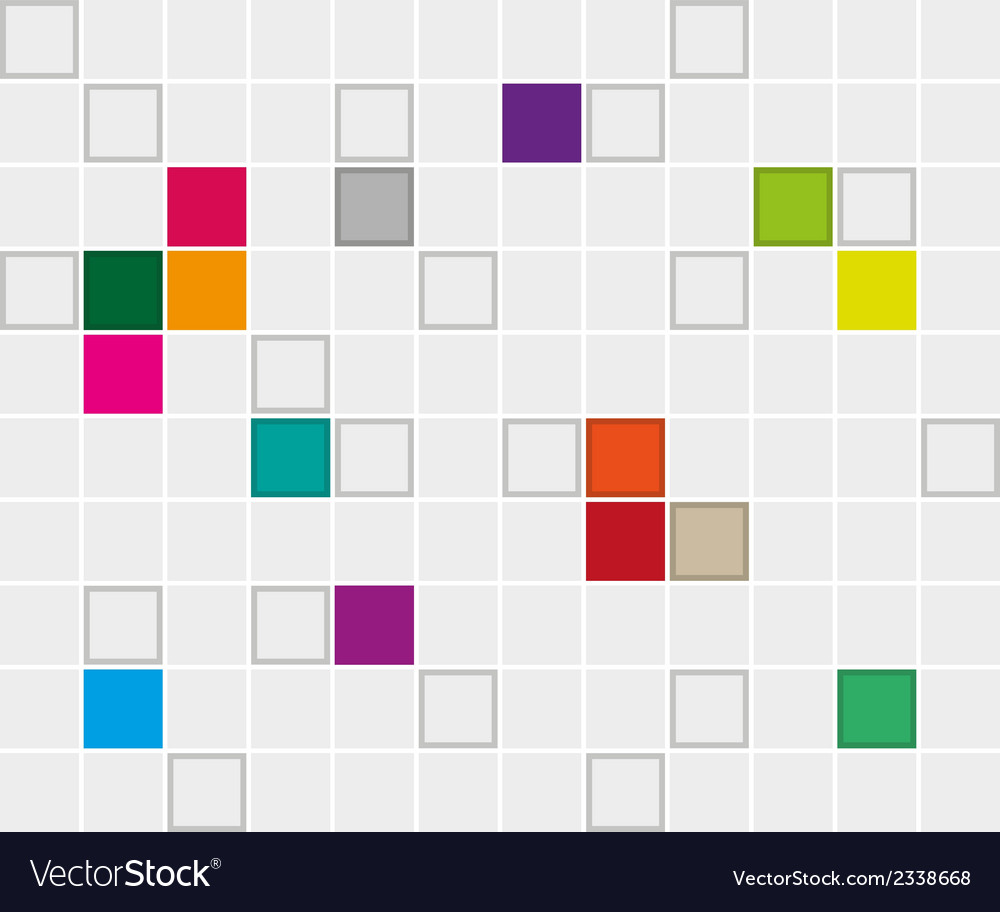 Background with squares