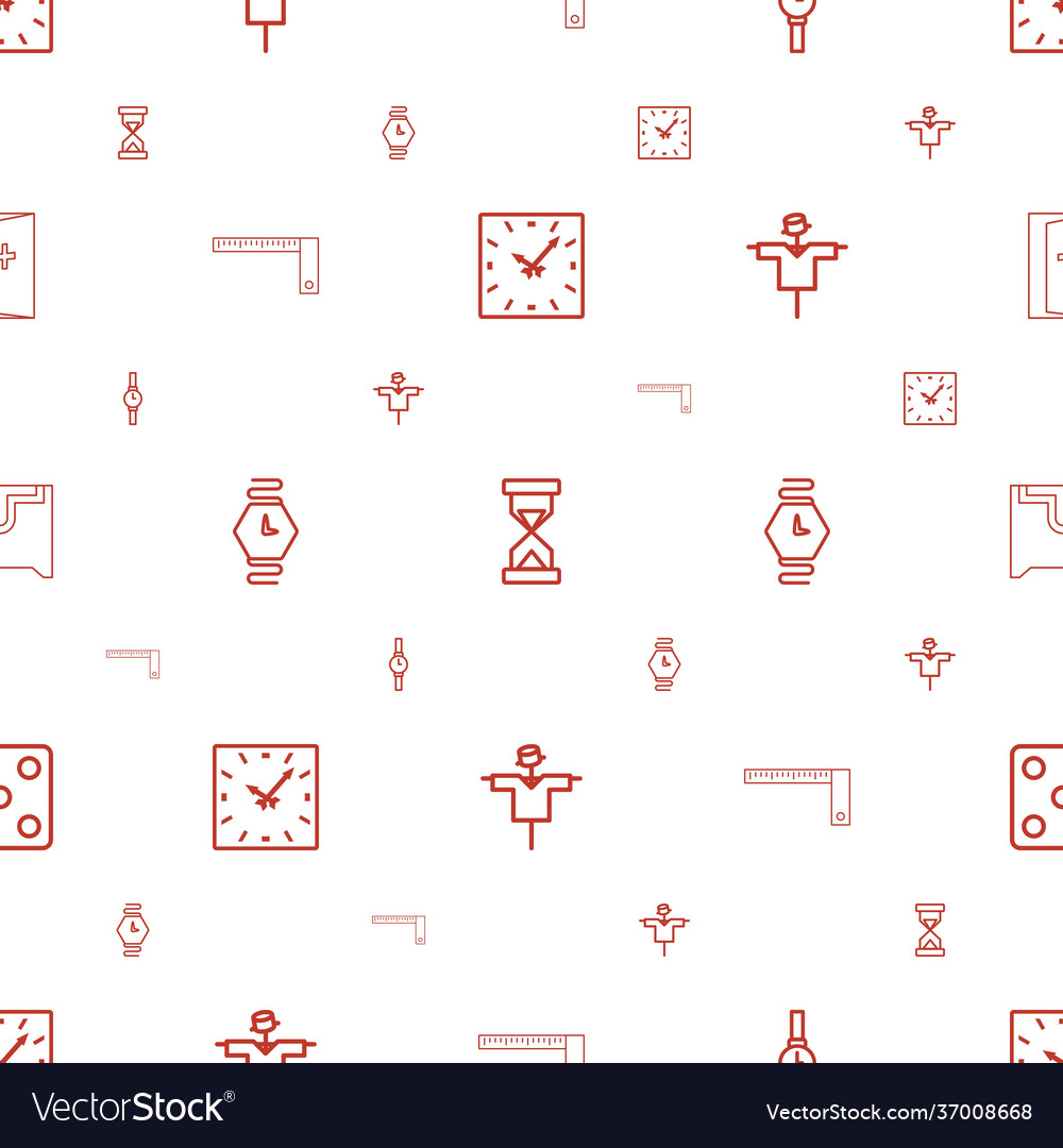 Simple icons pattern seamless white background