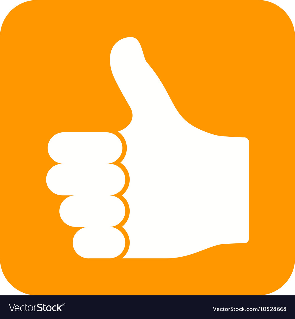 Thumbs Up Royalty Free Vector Image - VectorStock