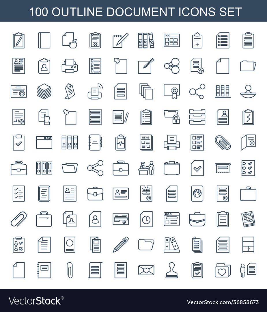 Document icons