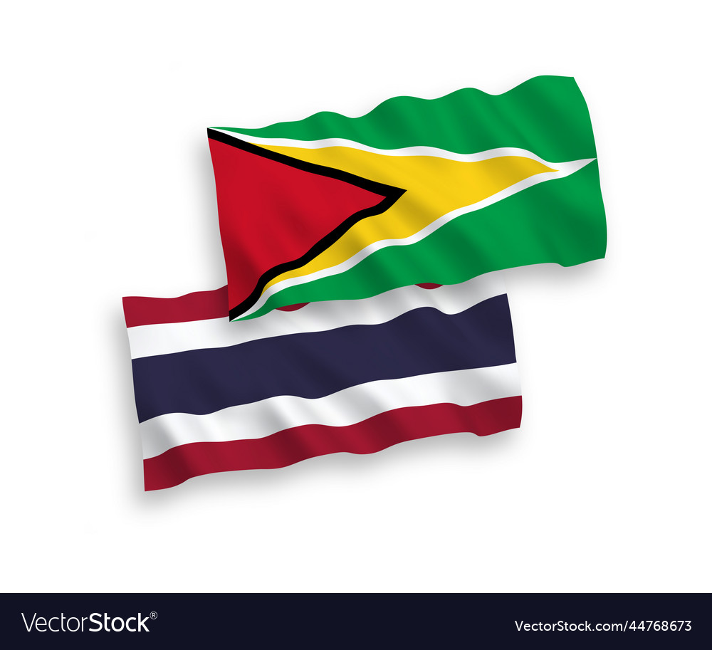 Flags of co-operative republic guyana