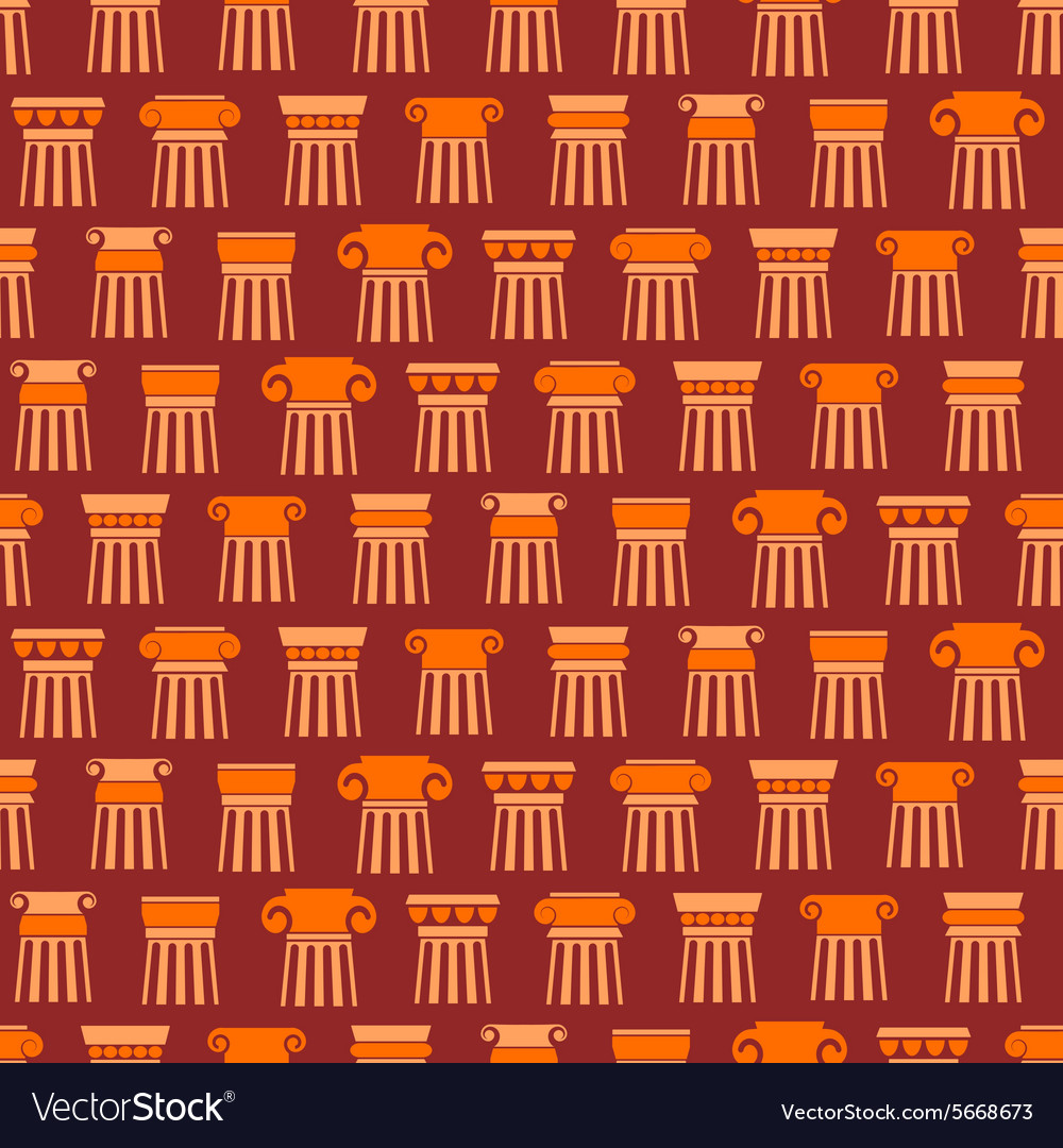 Seamless background with ancient columns